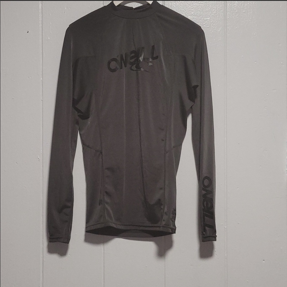 O'Neil Rash Gaurd Gray Mens New Large 50+UV Block C.E